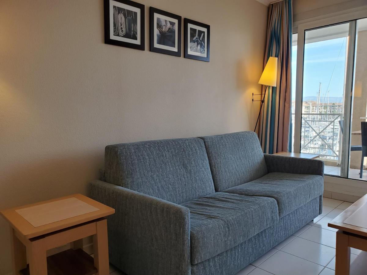 Cap Hermes Vue Port T2 40M2 Climatise 4 Personnes Fréjus Exteriör bild